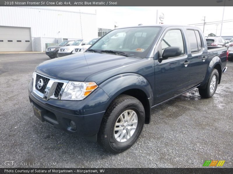 Arctic Blue Metallic / Steel 2018 Nissan Frontier SV Crew Cab 4x4