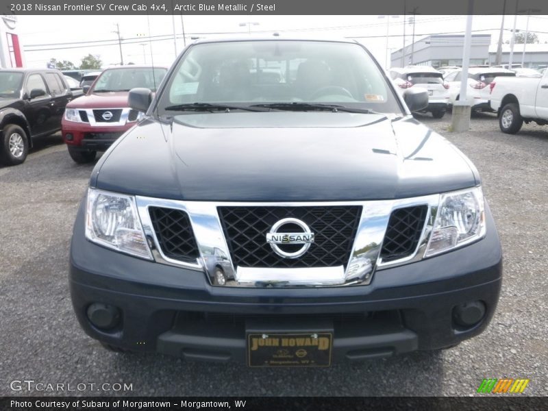 Arctic Blue Metallic / Steel 2018 Nissan Frontier SV Crew Cab 4x4