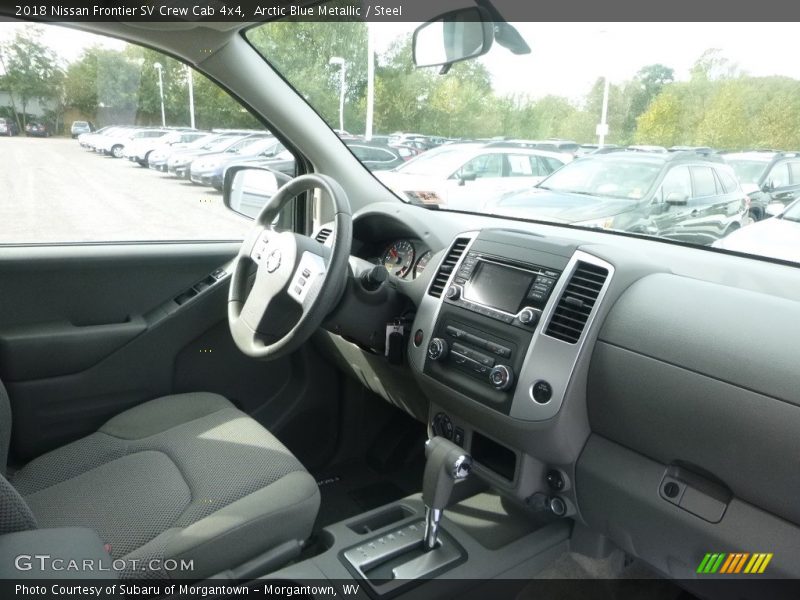 Arctic Blue Metallic / Steel 2018 Nissan Frontier SV Crew Cab 4x4