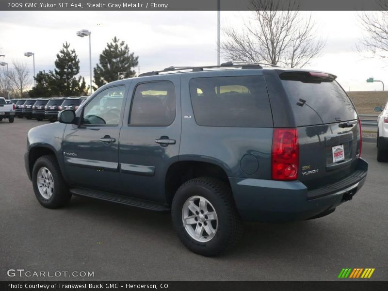 Stealth Gray Metallic / Ebony 2009 GMC Yukon SLT 4x4