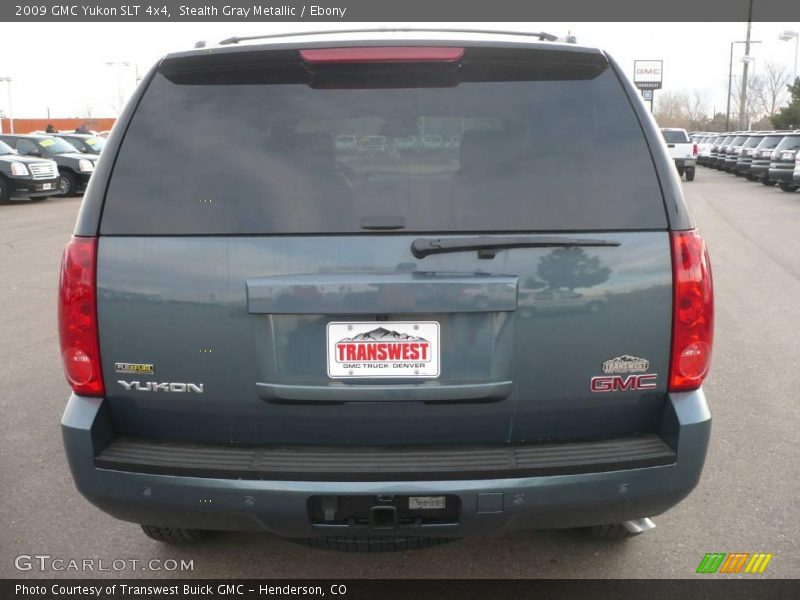 Stealth Gray Metallic / Ebony 2009 GMC Yukon SLT 4x4