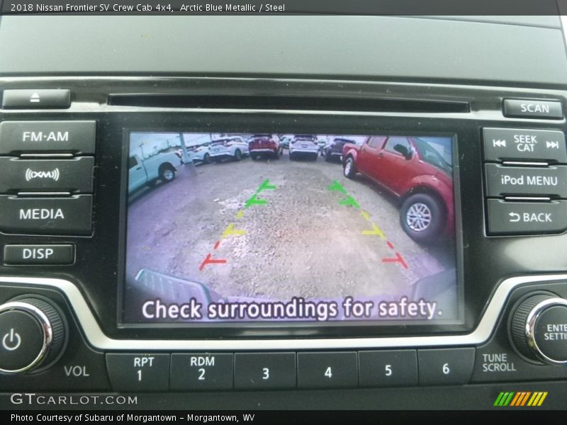 Arctic Blue Metallic / Steel 2018 Nissan Frontier SV Crew Cab 4x4