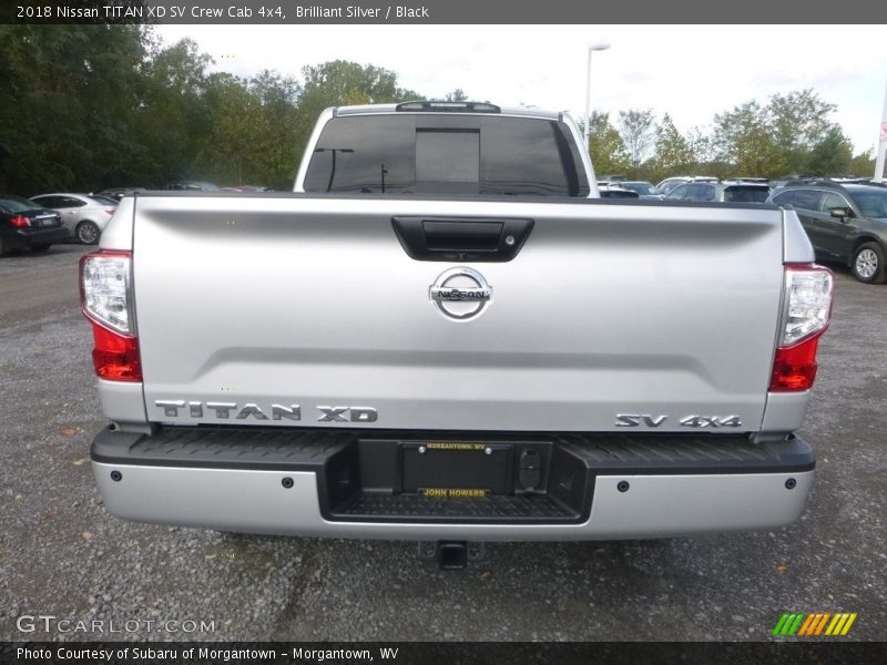 Brilliant Silver / Black 2018 Nissan TITAN XD SV Crew Cab 4x4