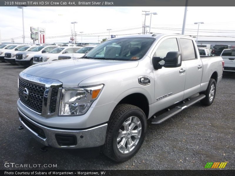 Front 3/4 View of 2018 TITAN XD SV Crew Cab 4x4