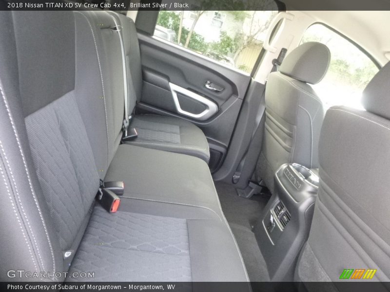 Brilliant Silver / Black 2018 Nissan TITAN XD SV Crew Cab 4x4