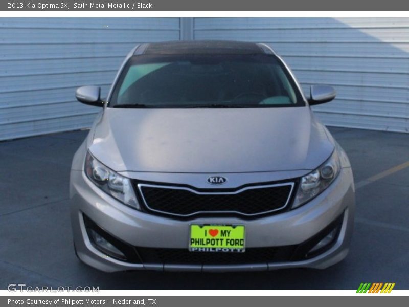 Satin Metal Metallic / Black 2013 Kia Optima SX