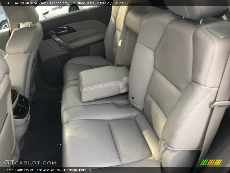 Polished Metal Metallic / Taupe 2012 Acura MDX SH-AWD Technology