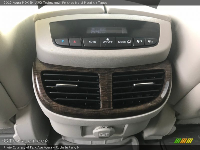Polished Metal Metallic / Taupe 2012 Acura MDX SH-AWD Technology