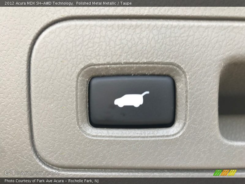 Polished Metal Metallic / Taupe 2012 Acura MDX SH-AWD Technology