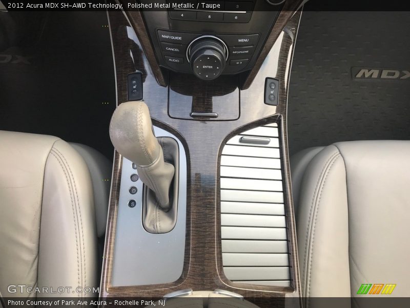 Polished Metal Metallic / Taupe 2012 Acura MDX SH-AWD Technology