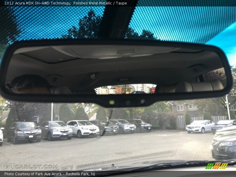 Polished Metal Metallic / Taupe 2012 Acura MDX SH-AWD Technology