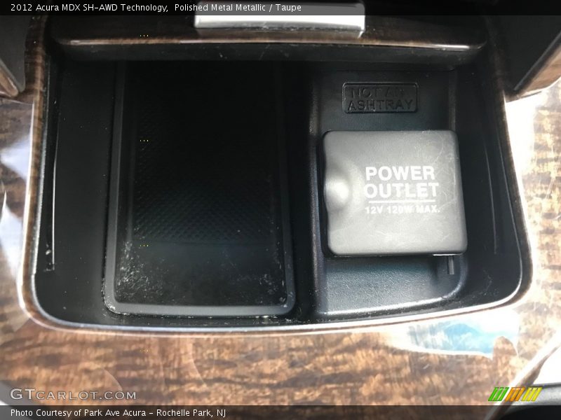Polished Metal Metallic / Taupe 2012 Acura MDX SH-AWD Technology