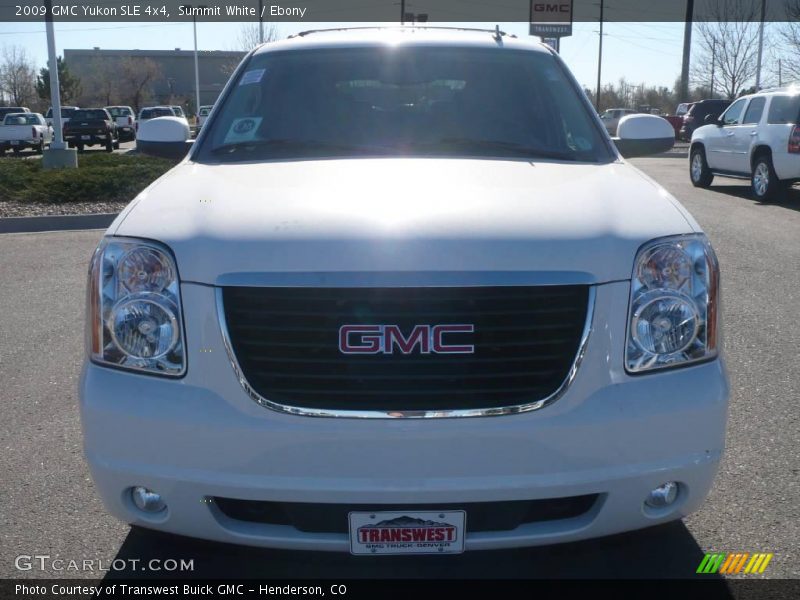 Summit White / Ebony 2009 GMC Yukon SLE 4x4