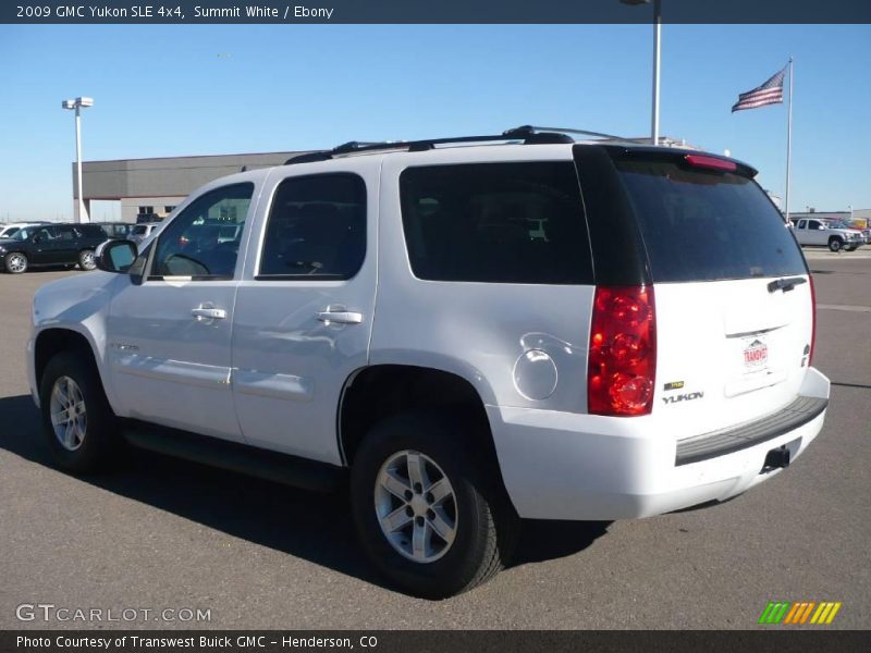 Summit White / Ebony 2009 GMC Yukon SLE 4x4