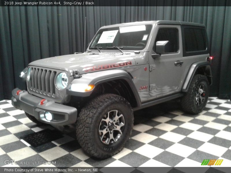 Sting-Gray / Black 2018 Jeep Wrangler Rubicon 4x4