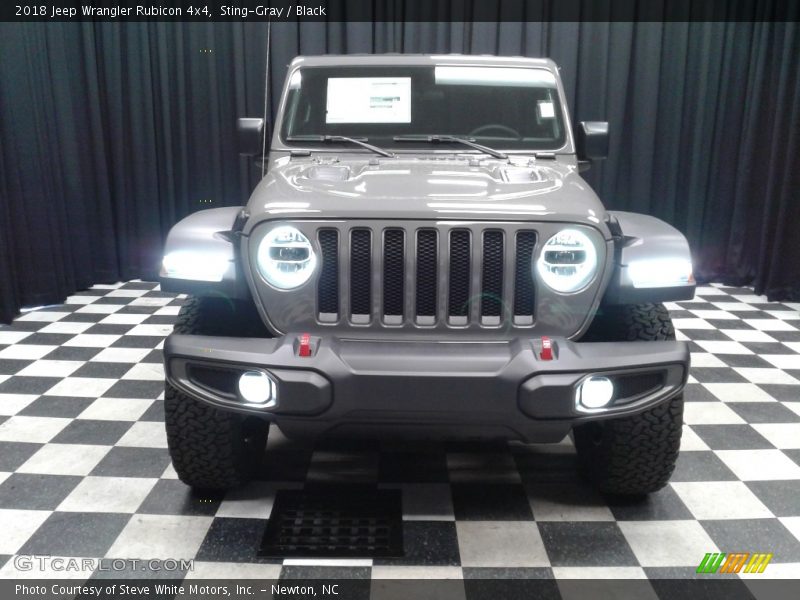 Sting-Gray / Black 2018 Jeep Wrangler Rubicon 4x4