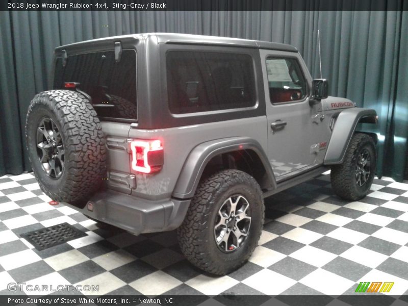 Sting-Gray / Black 2018 Jeep Wrangler Rubicon 4x4