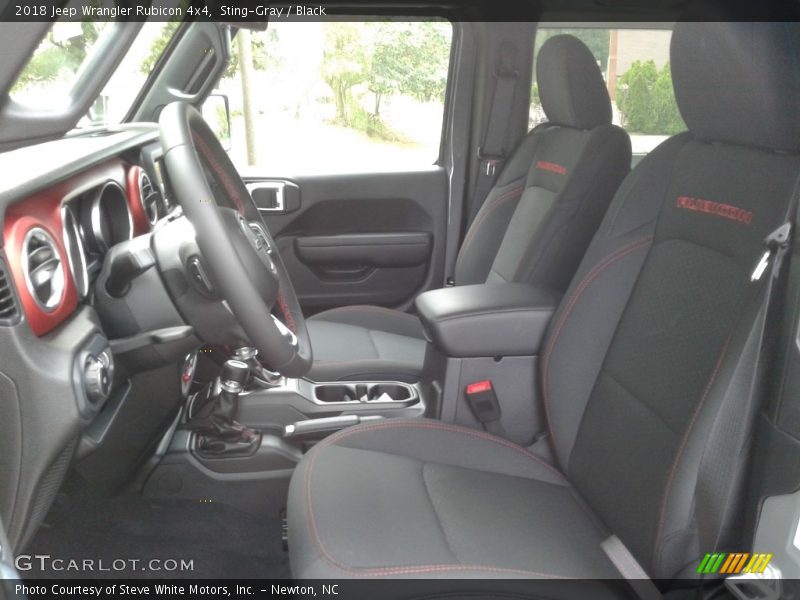 Sting-Gray / Black 2018 Jeep Wrangler Rubicon 4x4