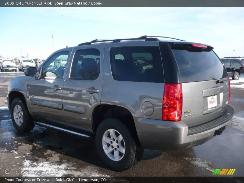 Steel Gray Metallic / Ebony 2009 GMC Yukon SLT 4x4