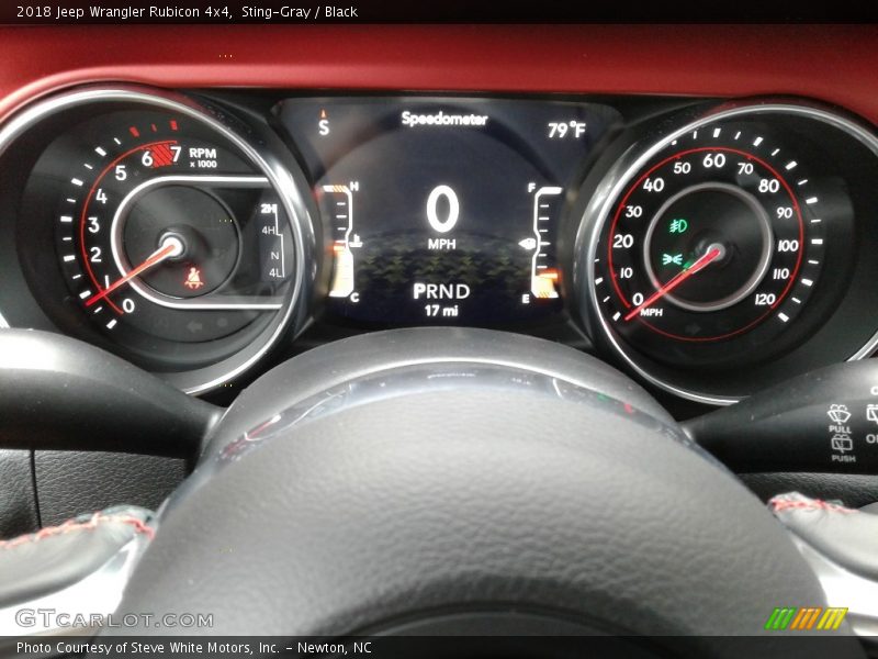 Sting-Gray / Black 2018 Jeep Wrangler Rubicon 4x4