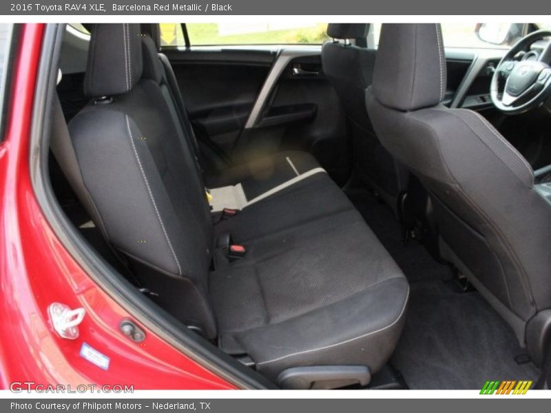 Barcelona Red Metallic / Black 2016 Toyota RAV4 XLE