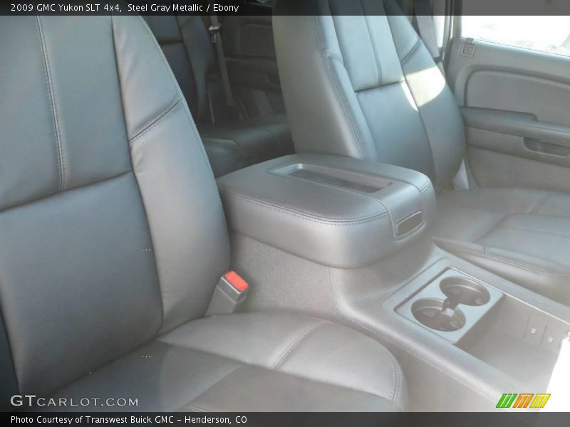 Steel Gray Metallic / Ebony 2009 GMC Yukon SLT 4x4