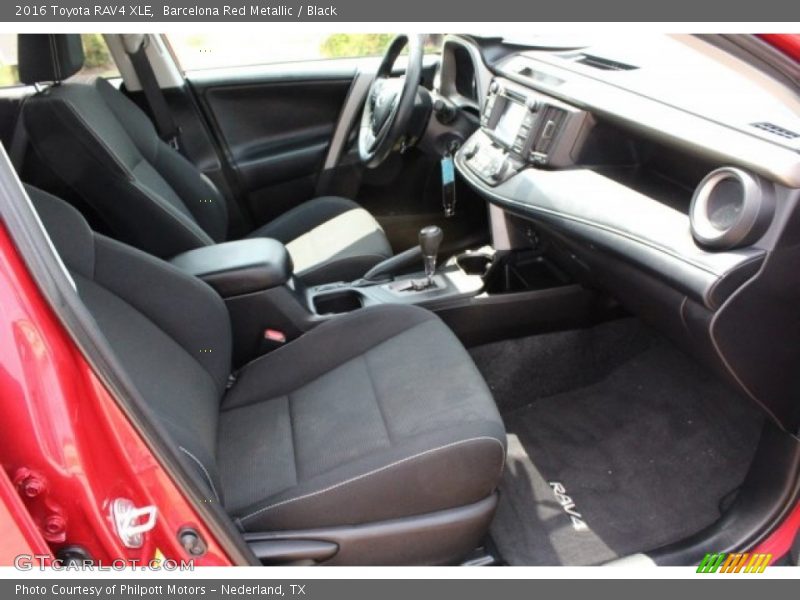 Barcelona Red Metallic / Black 2016 Toyota RAV4 XLE