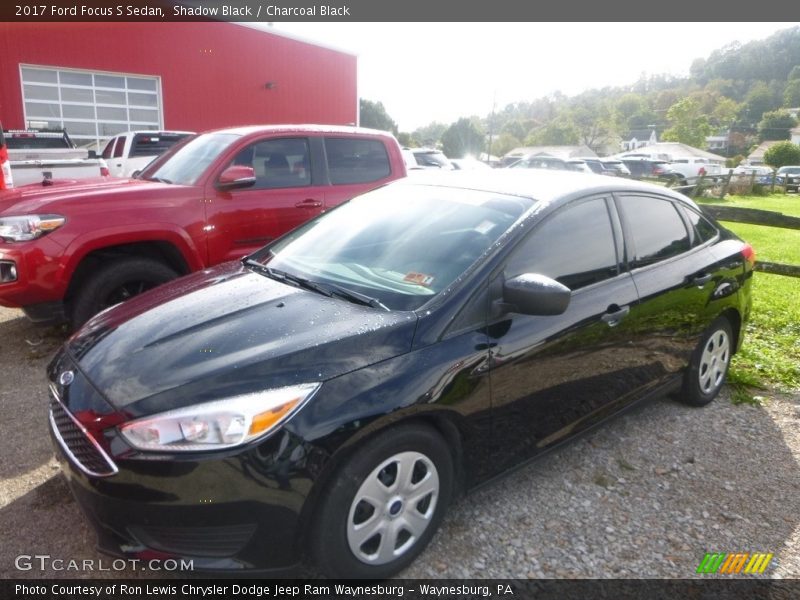 Shadow Black / Charcoal Black 2017 Ford Focus S Sedan