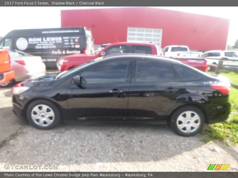 Shadow Black / Charcoal Black 2017 Ford Focus S Sedan