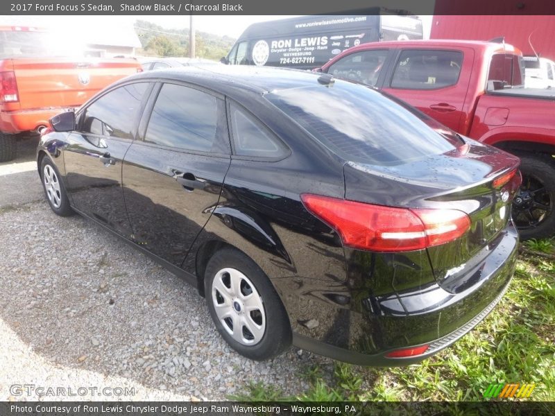 Shadow Black / Charcoal Black 2017 Ford Focus S Sedan
