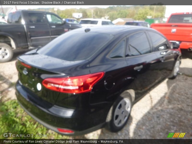 Shadow Black / Charcoal Black 2017 Ford Focus S Sedan