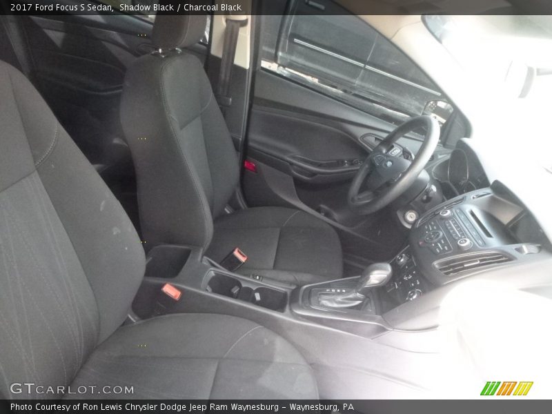 Shadow Black / Charcoal Black 2017 Ford Focus S Sedan