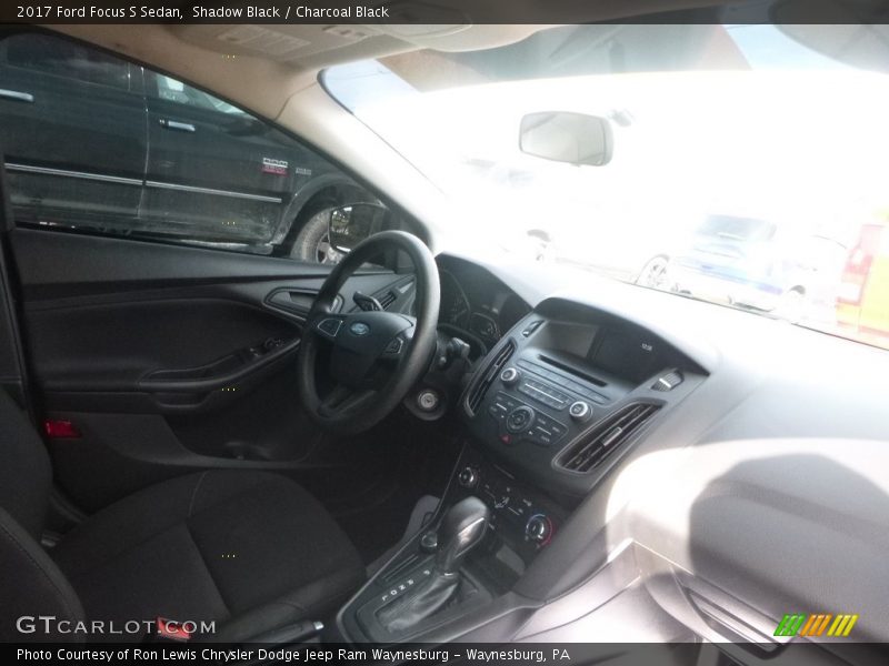 Shadow Black / Charcoal Black 2017 Ford Focus S Sedan