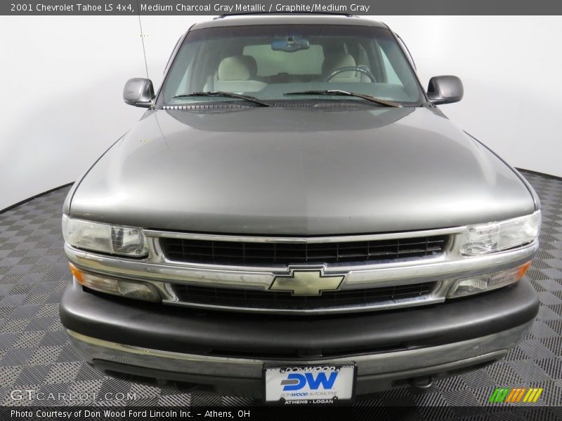 Medium Charcoal Gray Metallic / Graphite/Medium Gray 2001 Chevrolet Tahoe LS 4x4