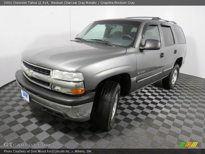 Medium Charcoal Gray Metallic / Graphite/Medium Gray 2001 Chevrolet Tahoe LS 4x4