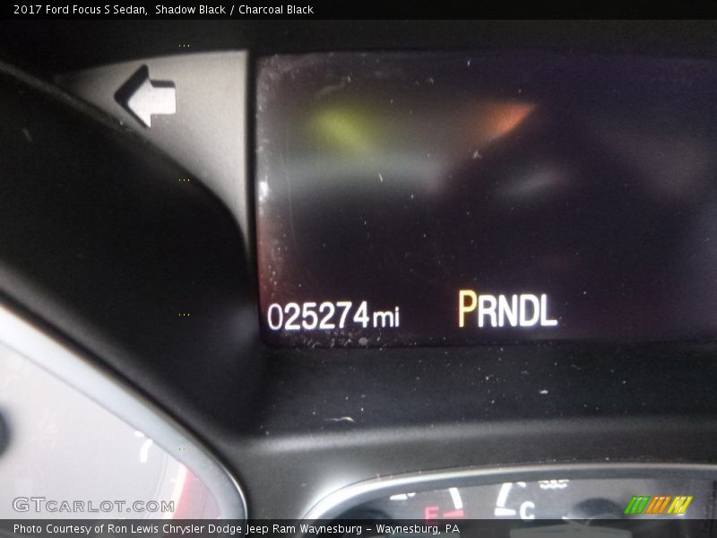 Shadow Black / Charcoal Black 2017 Ford Focus S Sedan