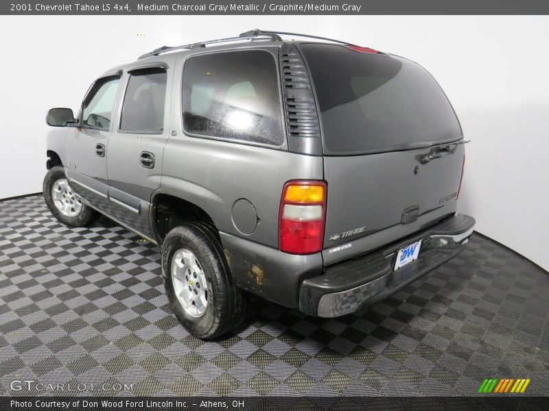Medium Charcoal Gray Metallic / Graphite/Medium Gray 2001 Chevrolet Tahoe LS 4x4