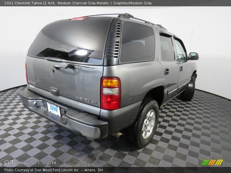 Medium Charcoal Gray Metallic / Graphite/Medium Gray 2001 Chevrolet Tahoe LS 4x4