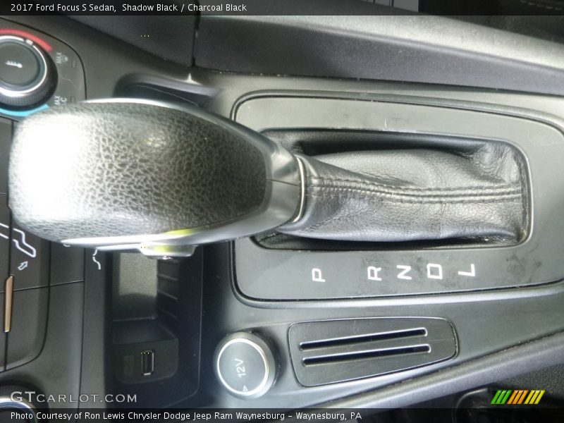 Shadow Black / Charcoal Black 2017 Ford Focus S Sedan