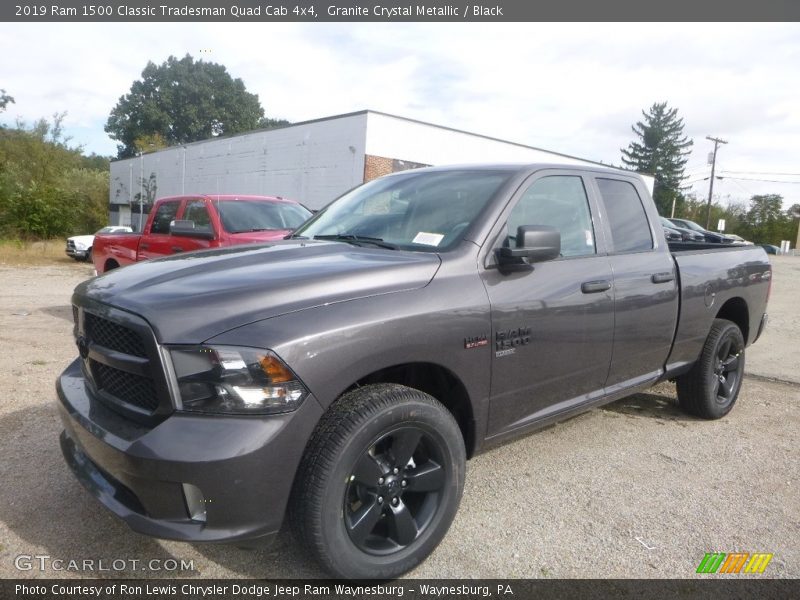 Granite Crystal Metallic / Black 2019 Ram 1500 Classic Tradesman Quad Cab 4x4
