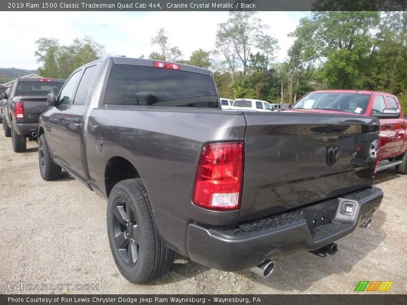 Granite Crystal Metallic / Black 2019 Ram 1500 Classic Tradesman Quad Cab 4x4