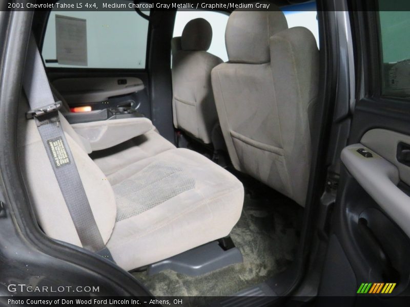 Medium Charcoal Gray Metallic / Graphite/Medium Gray 2001 Chevrolet Tahoe LS 4x4