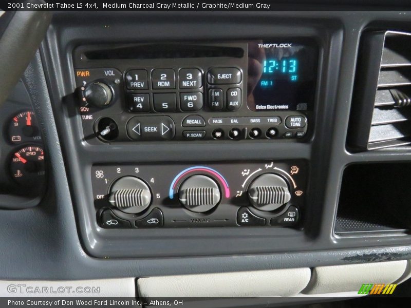Medium Charcoal Gray Metallic / Graphite/Medium Gray 2001 Chevrolet Tahoe LS 4x4
