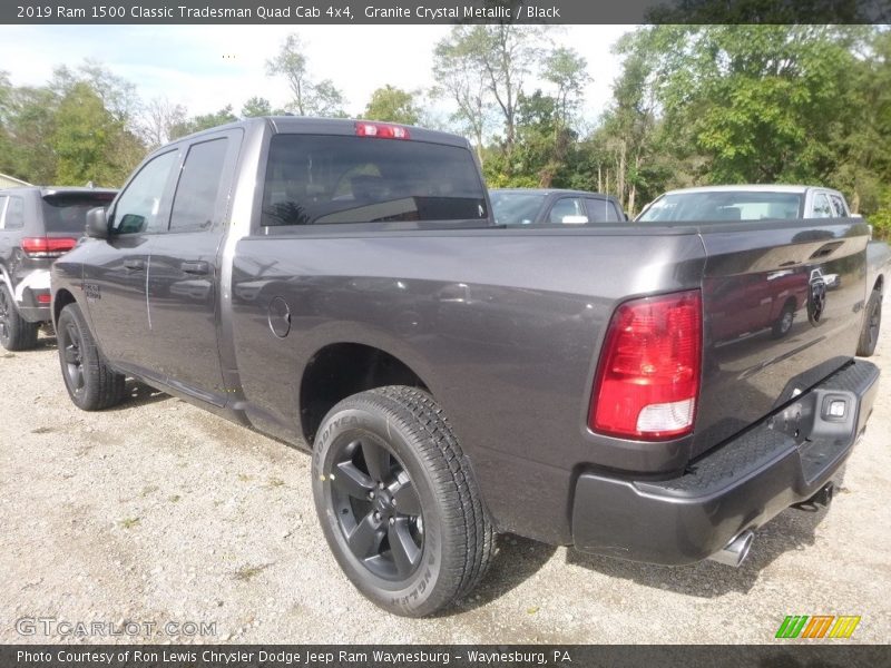 Granite Crystal Metallic / Black 2019 Ram 1500 Classic Tradesman Quad Cab 4x4