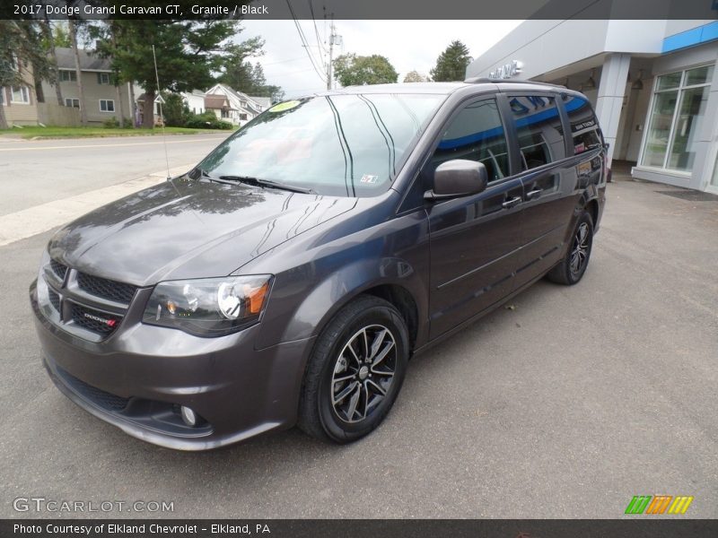 Granite / Black 2017 Dodge Grand Caravan GT