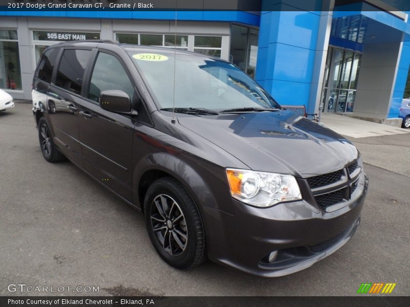 Granite / Black 2017 Dodge Grand Caravan GT