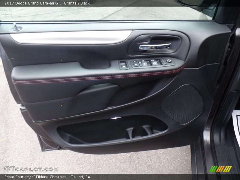 Granite / Black 2017 Dodge Grand Caravan GT