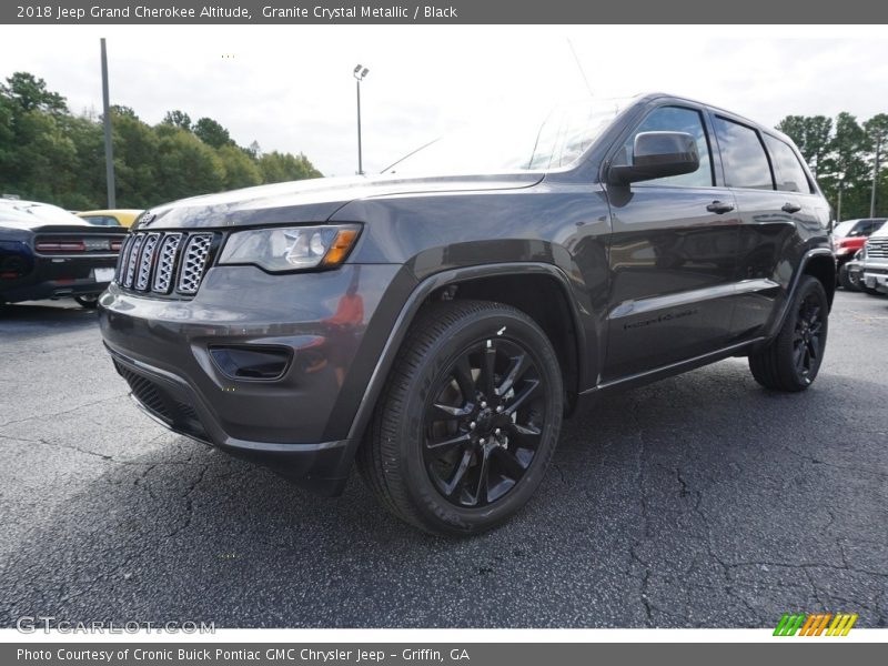 Granite Crystal Metallic / Black 2018 Jeep Grand Cherokee Altitude