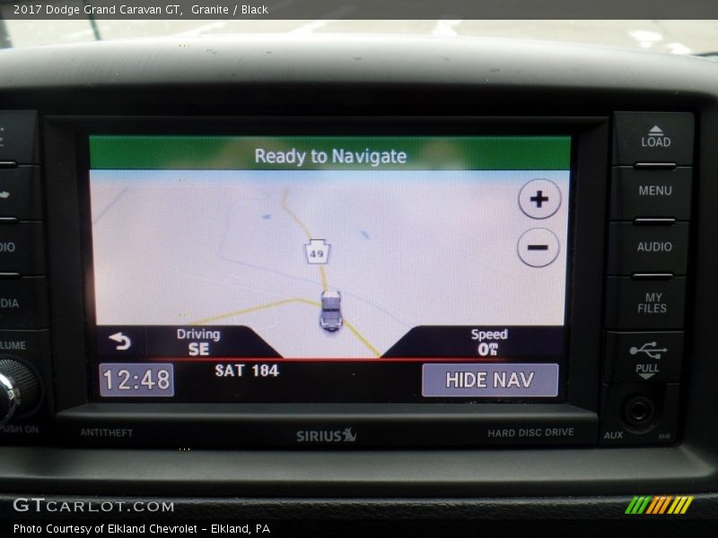 Granite / Black 2017 Dodge Grand Caravan GT