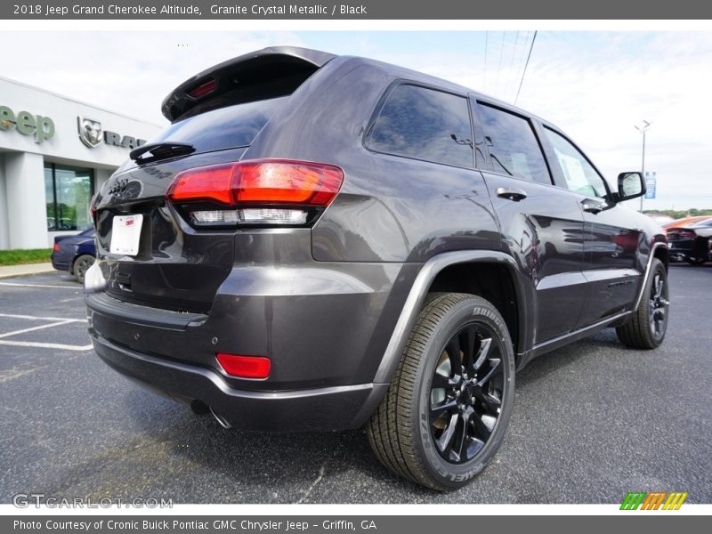 Granite Crystal Metallic / Black 2018 Jeep Grand Cherokee Altitude
